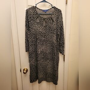 APT. 9 Dress, Size Large, gray,black